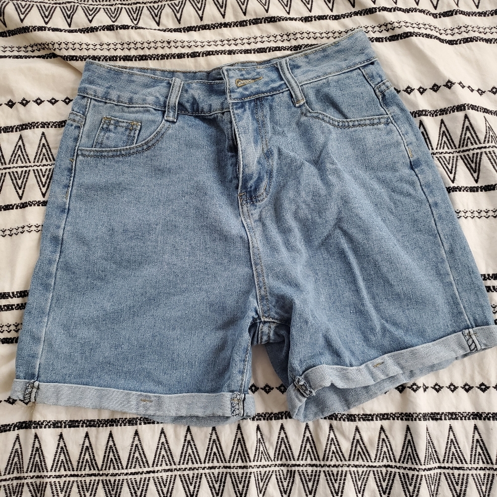 Mom Fit Jean Shorts
